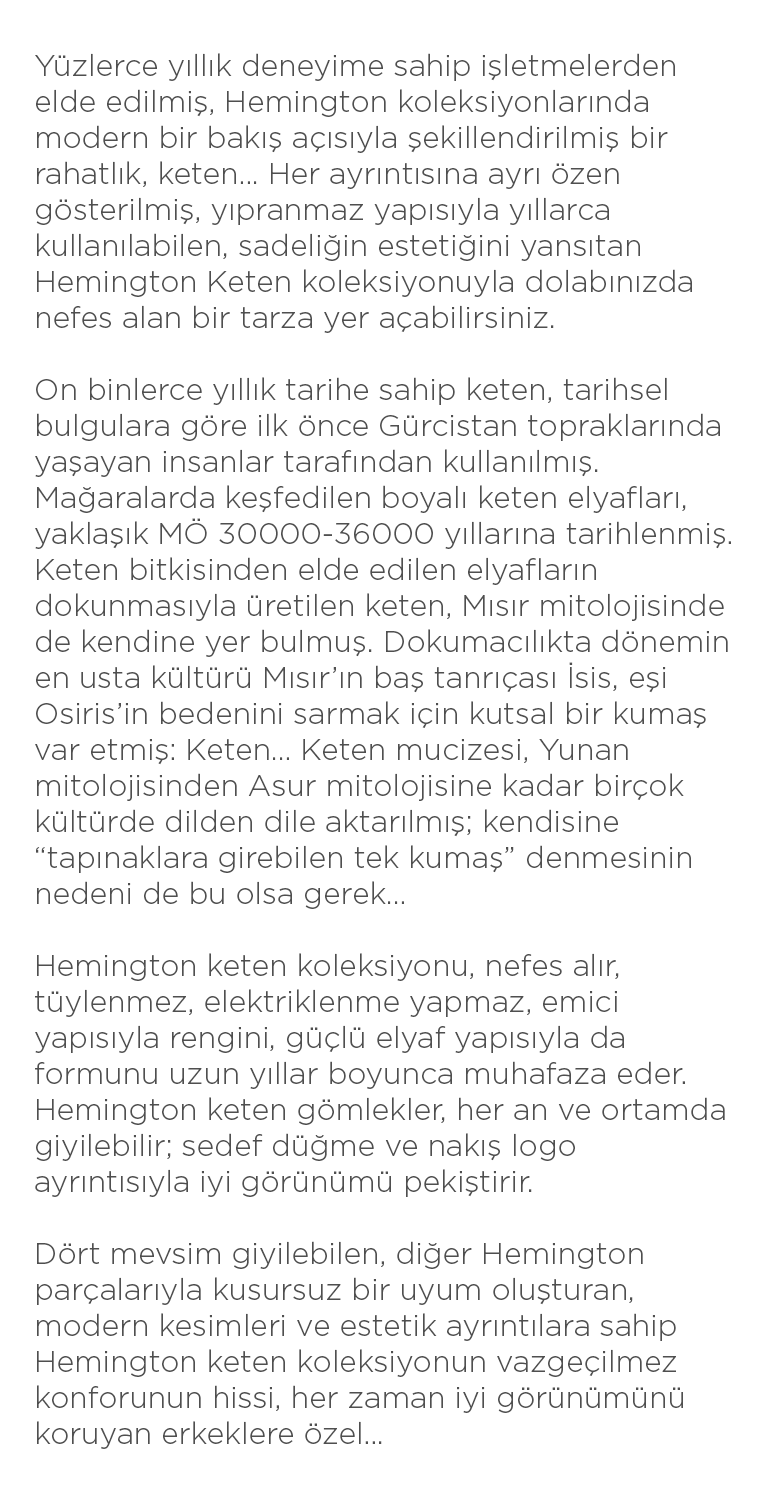 Erkek Keten