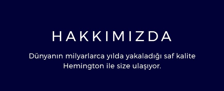 Hemington Hakkında