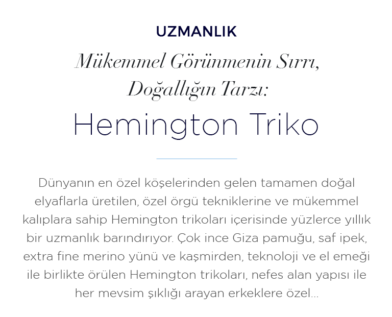 Hemington Uzmanlığı