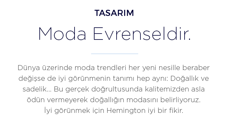 Hemington Tasarımları