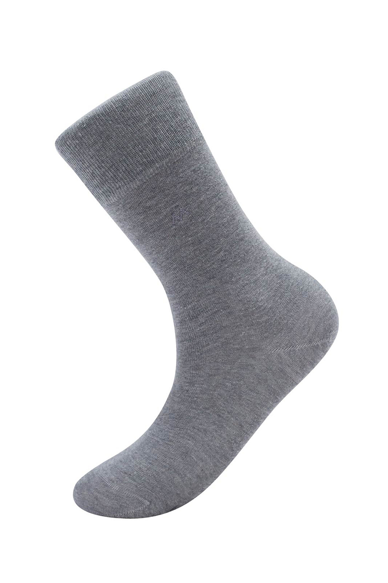 Hemington Açık Gri Pamuklu Çorap. 1