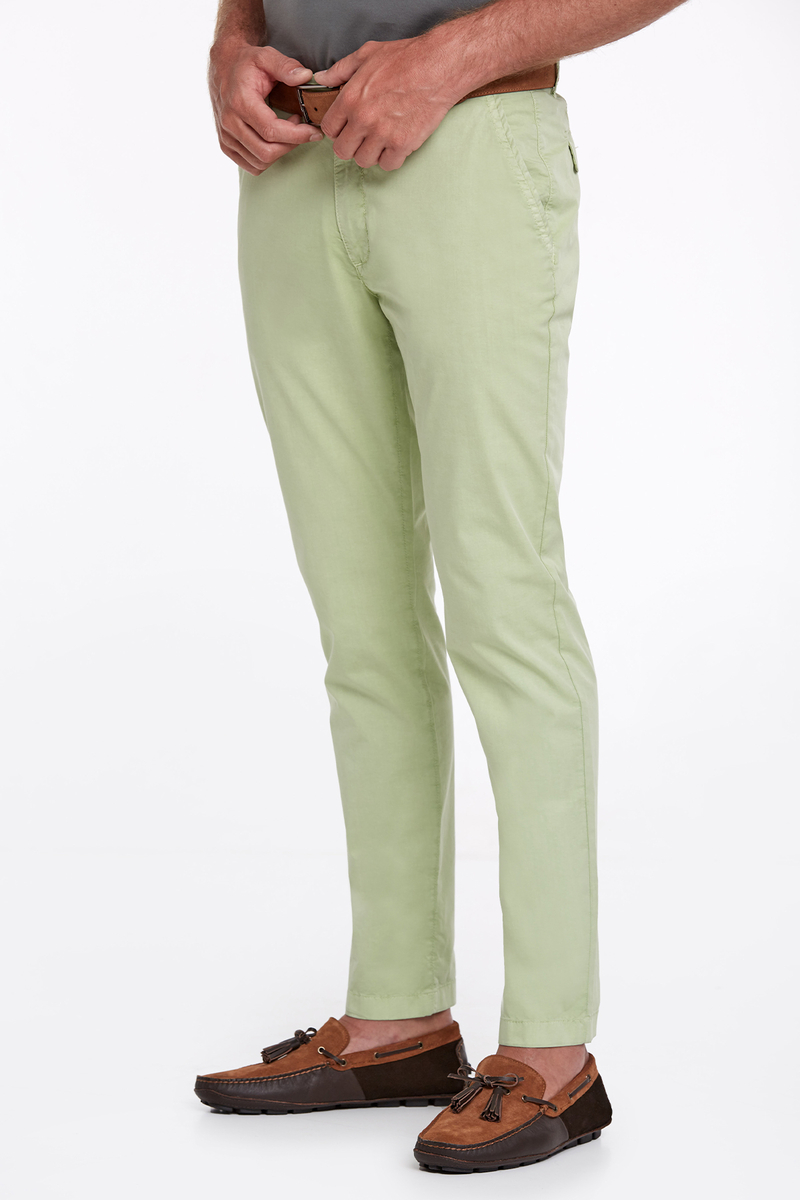 Hemington Açık Yeşil Yazlık Chino Pantolon. 5
