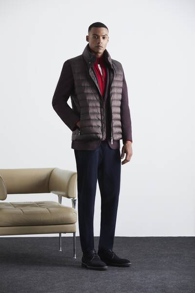 Bordo Activewear Kaz Tüyü Şişme Yelek - Hemington