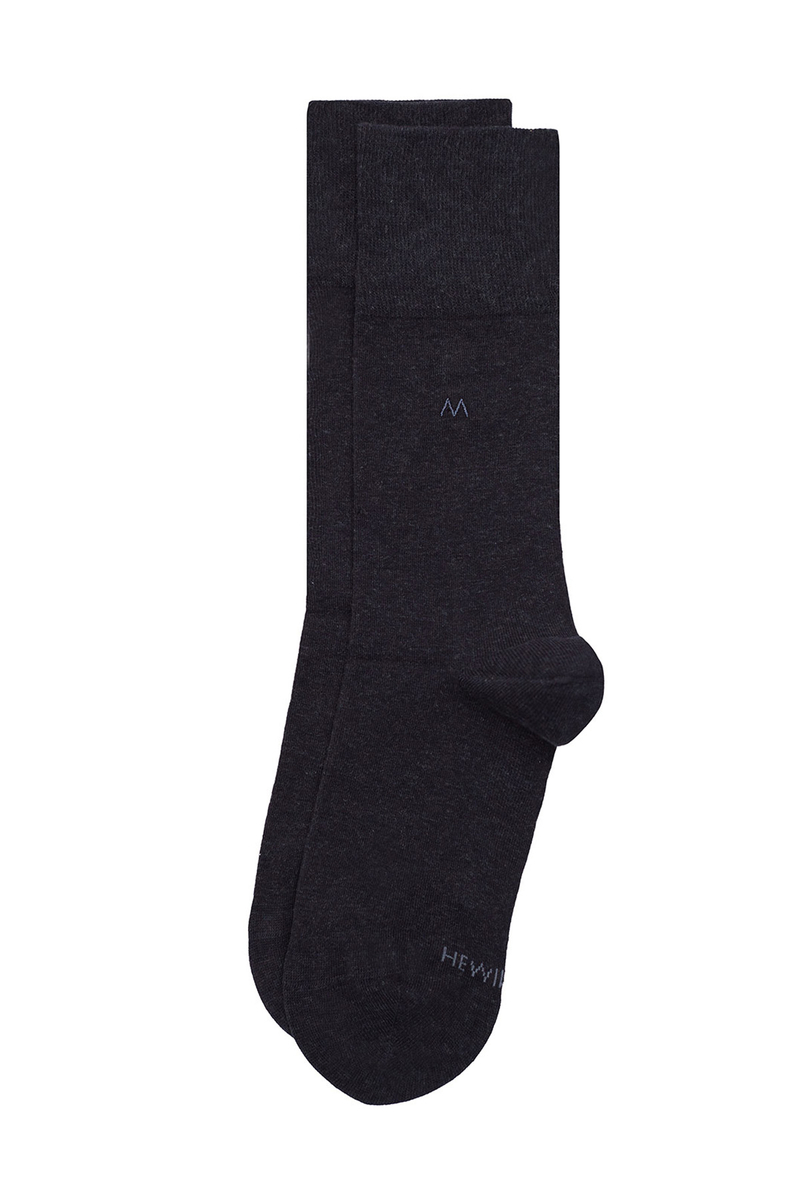 Hemington Antrasit Pamuklu Çorap. 2