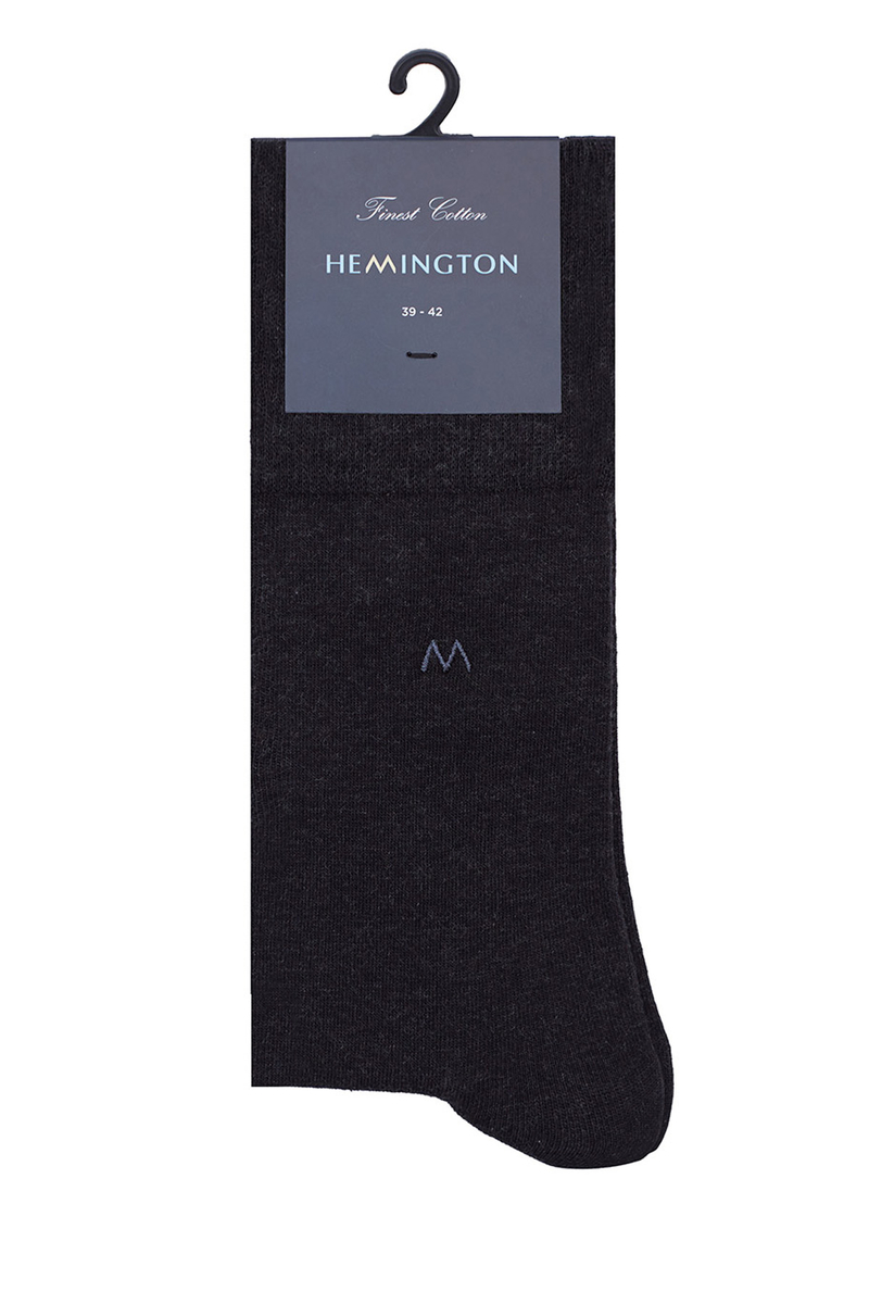Hemington Antrasit Pamuklu Çorap. 3