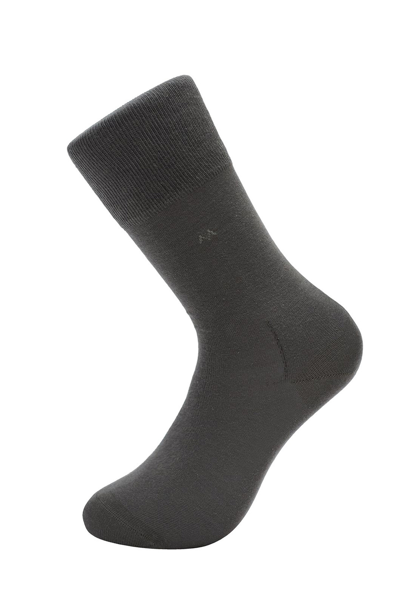 Hemington Baklava Desenli Haki Pamuk İkili Çorap Seti. 3
