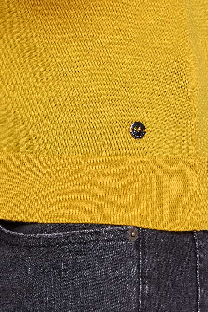 Hemington Boğazlı Slim Fit Merino Yün Sarı Triko. 7 Hemington Boğazlı Slim Fit Merino Yün Sarı Triko. 7