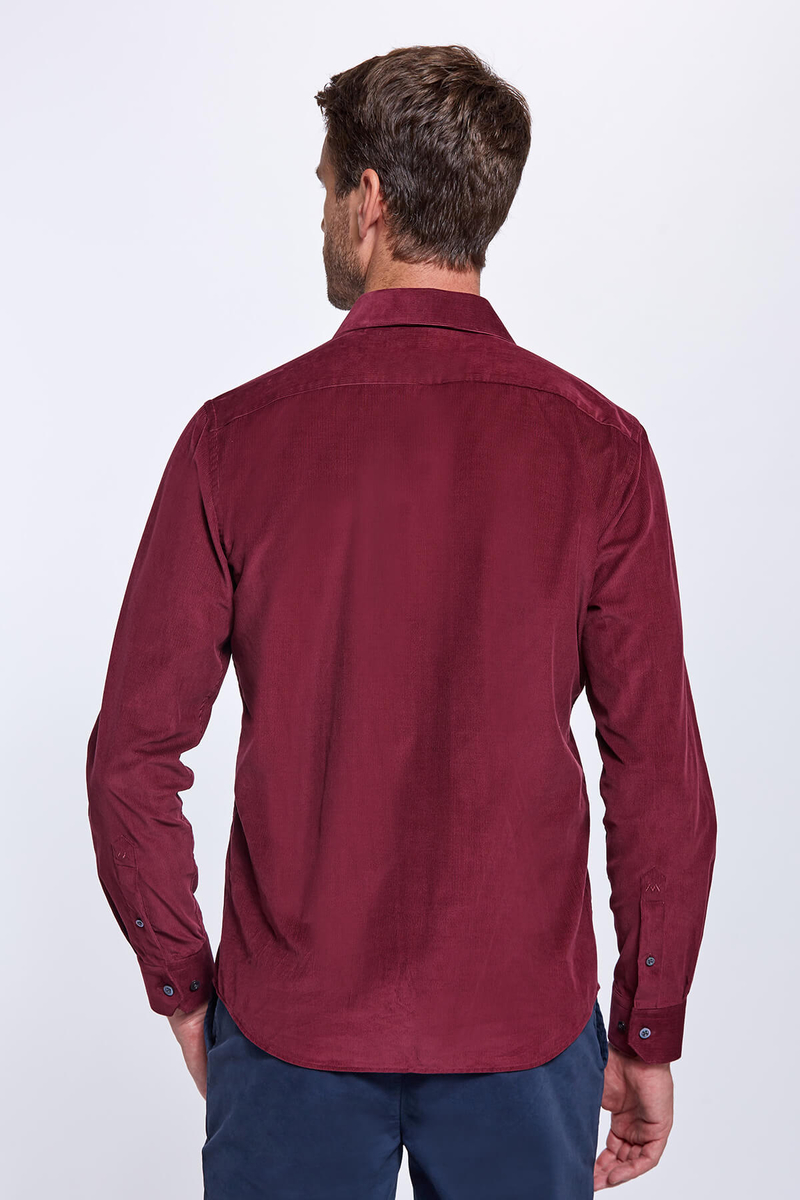 Hemington Bordo Kadife Gömlek. 4 Hemington Bordo Kadife Gömlek. 4