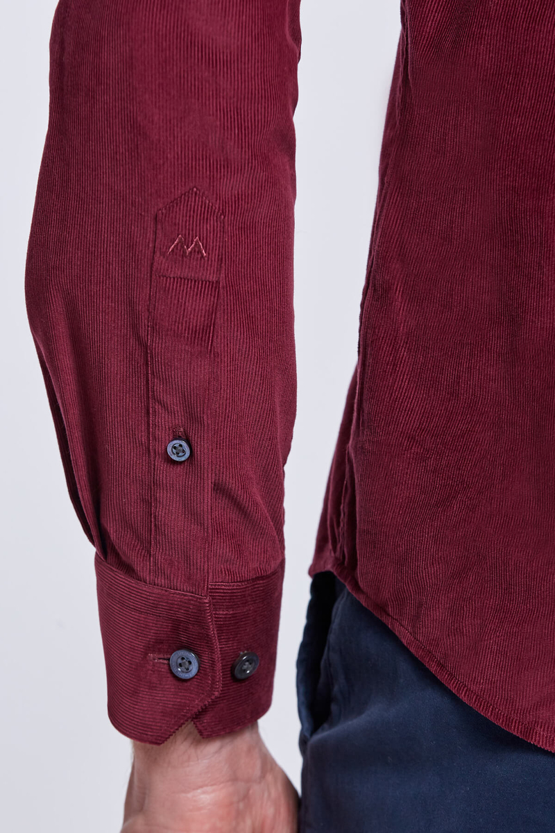 Hemington Bordo Kadife Gömlek. 6 Hemington Bordo Kadife Gömlek. 6