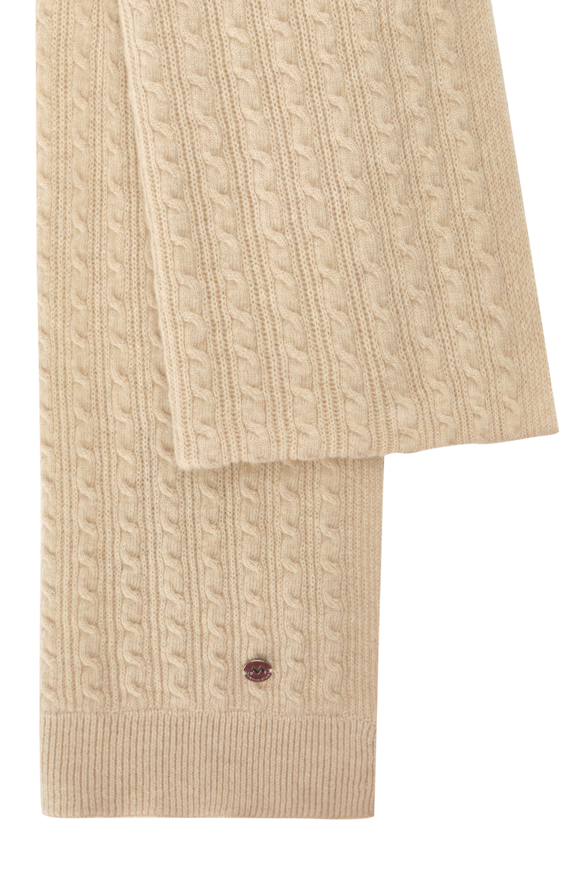 Lambswool Yün Camel Atkı