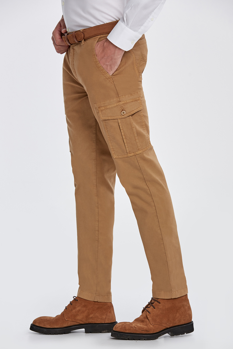 Hemington Cep Detaylı Camel Kargo Pantolon. 2 Hemington Cep Detaylı Camel Kargo Pantolon. 2