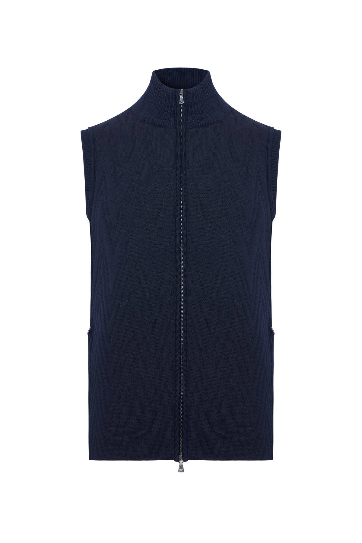 Ekru Activewear Merino Yün Lacivert Yelek
