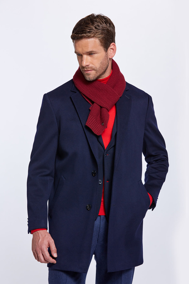 Hemington Extrafine Merino Triko Blazer Lacivert Ceket. 5 Hemington Extrafine Merino Triko Blazer Lacivert Ceket. 5