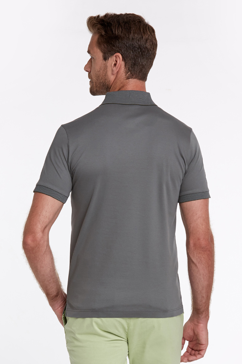 Hemington Fermuar Detaylı Haki Polo Yaka T-Shirt. 4 Hemington Fermuar Detaylı Haki Polo Yaka T-Shirt. 4