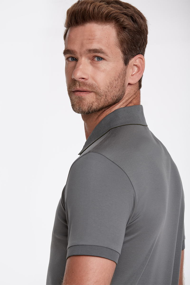 Hemington Fermuar Detaylı Haki Polo Yaka T-Shirt. 6 Hemington Fermuar Detaylı Haki Polo Yaka T-Shirt. 6