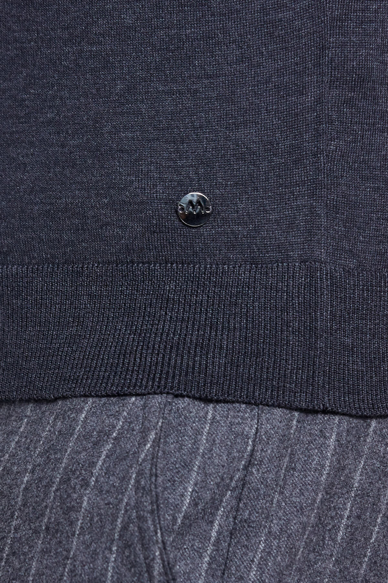 Hemington Fermuarlı Antrasit Merino Yün Triko Hırka. 8 Hemington Fermuarlı Antrasit Merino Yün Triko Hırka. 8
