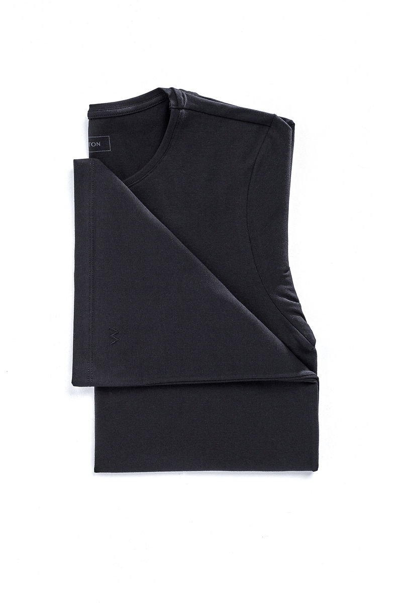 Hemington İkili Siyah İç Giyim T-Shirt Seti. 3