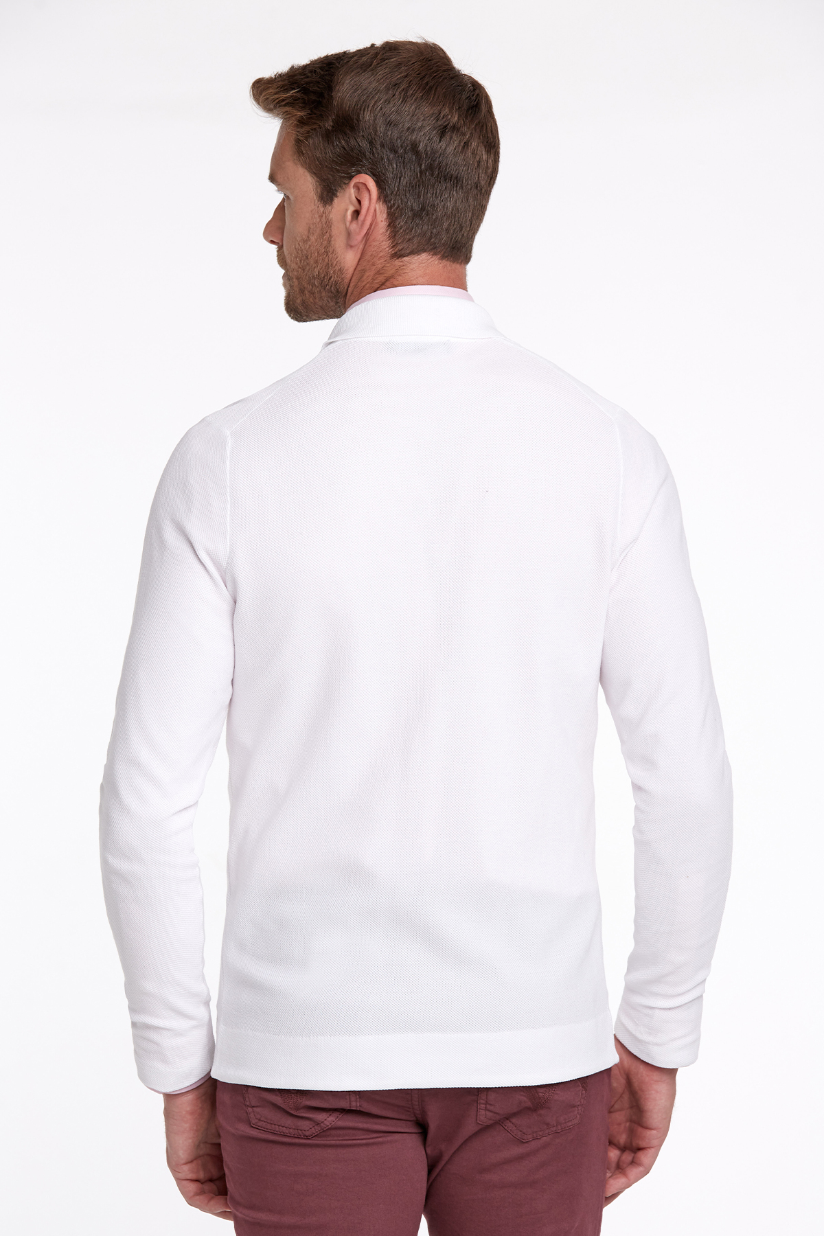 İtalyan Pamuk Kırık Beyaz Triko Yazlık Ceket