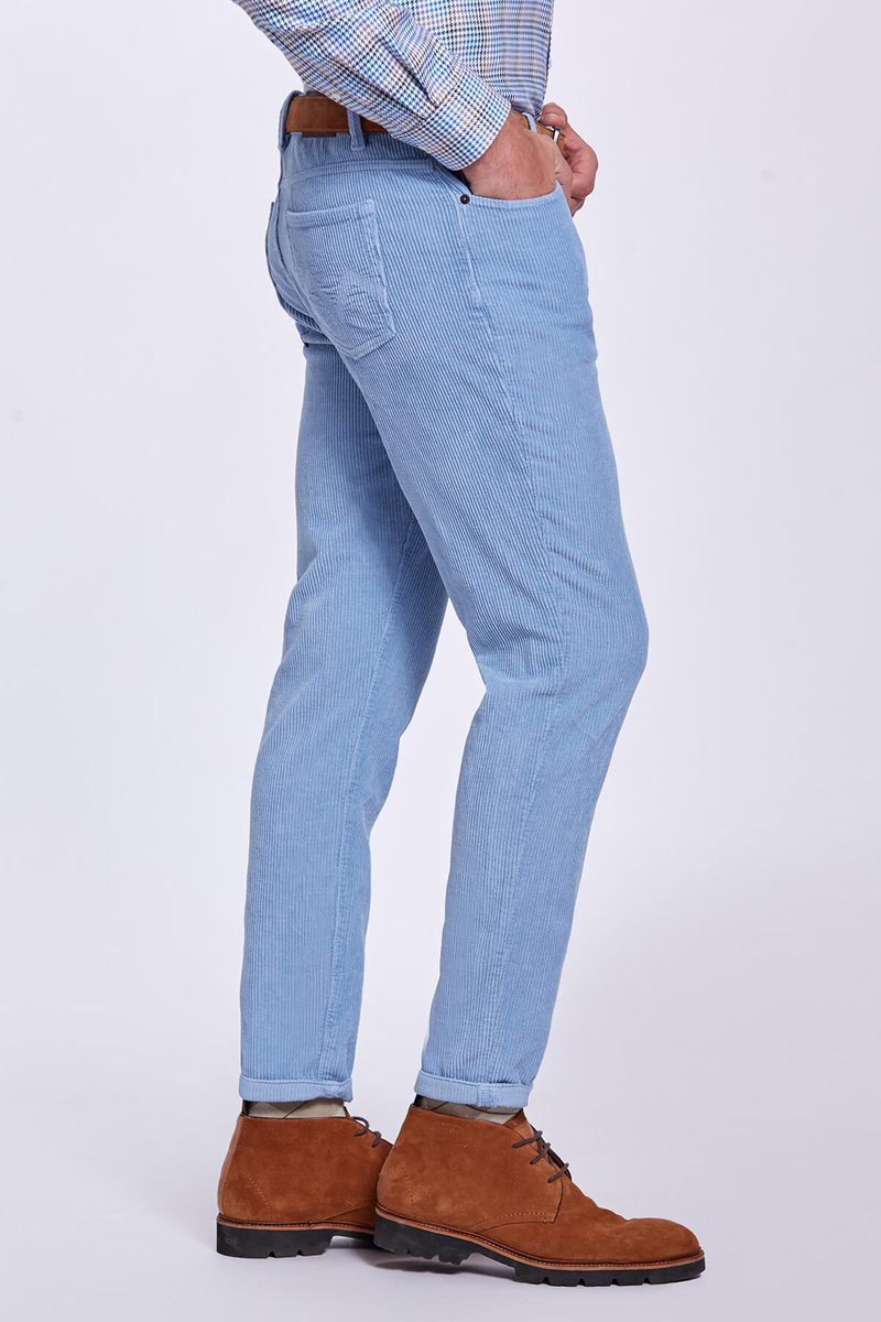 Hemington Kadife Açık Mavi 5 Cep Pantolon. 3 Hemington Kadife Açık Mavi 5 Cep Pantolon. 3