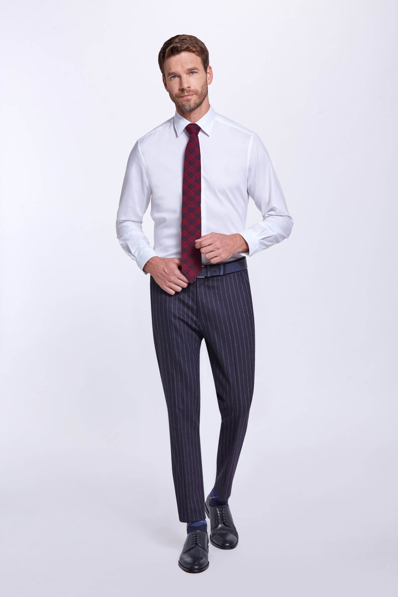 Hemington Kaşmir Karışımlı Flanel Chino Açık Gri Pantolon. 2 Hemington Kaşmir Karışımlı Flanel Chino Açık Gri Pantolon. 2