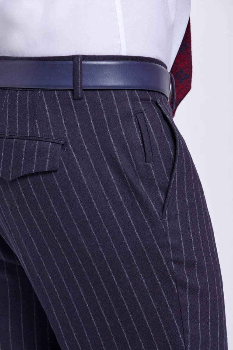 Hemington Kaşmir Karışımlı Flanel Chino Açık Gri Pantolon. 6 Hemington Kaşmir Karışımlı Flanel Chino Açık Gri Pantolon. 6