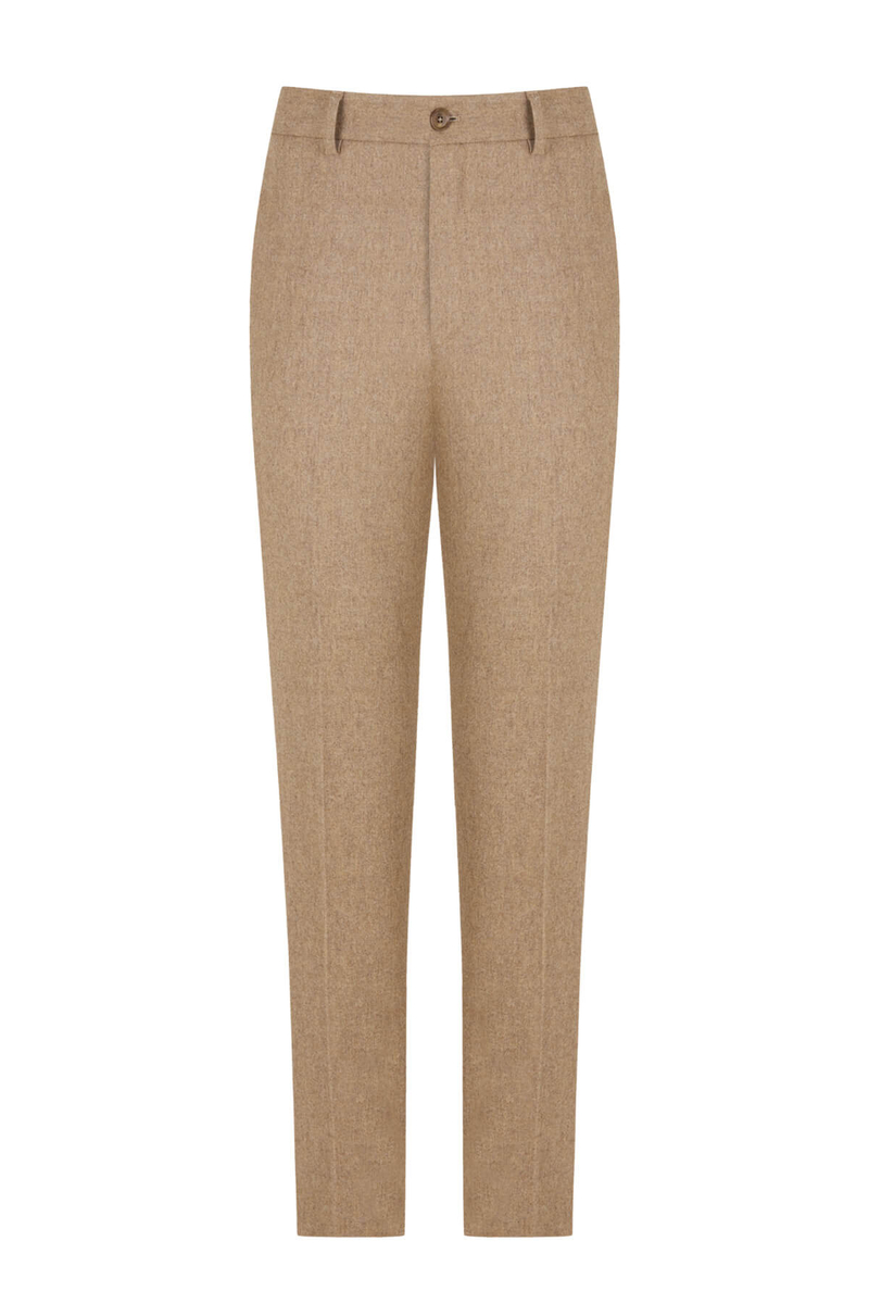 Hemington Kaşmir Karışımlı Flanel Chino Camel Pantolon. 8 Hemington Kaşmir Karışımlı Flanel Chino Camel Pantolon. 8