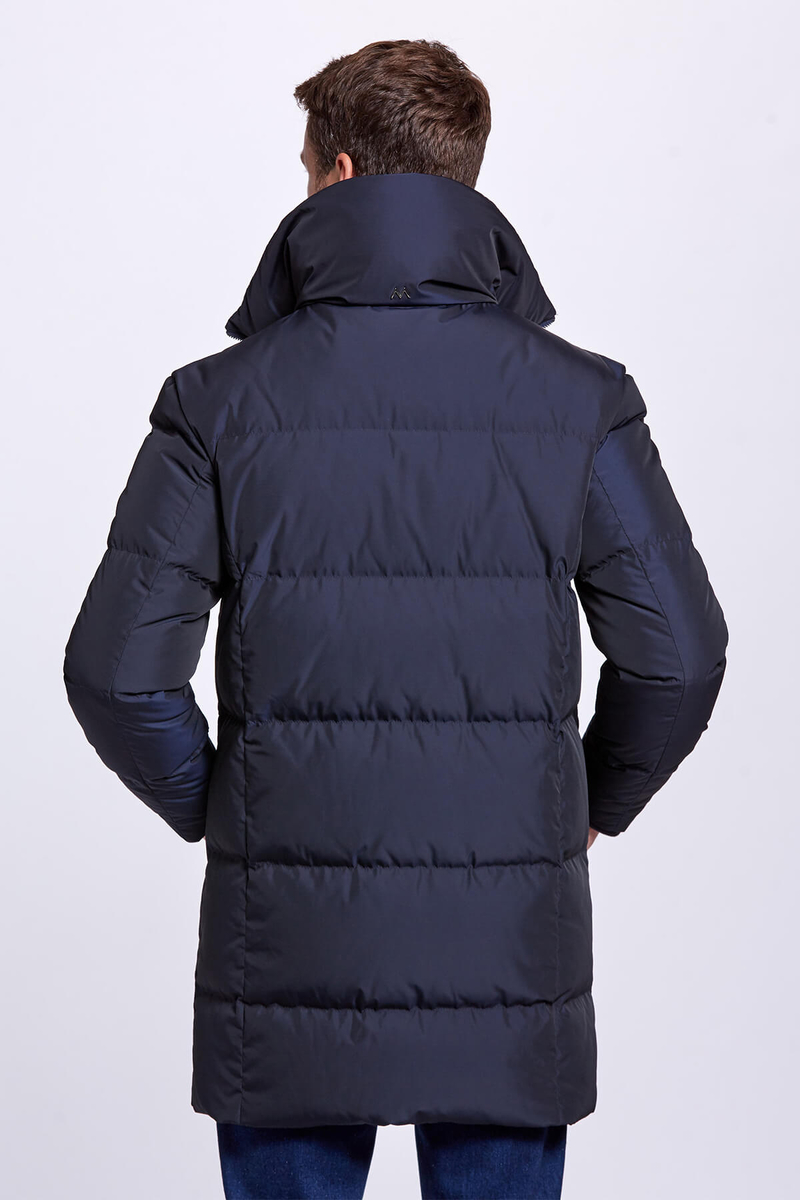 Hemington Kaz Tüyü Dolgulu Lacivert Parka. 4 Hemington Kaz Tüyü Dolgulu Lacivert Parka. 4