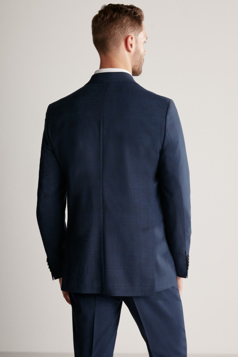 Hemington Keten-Yün Karışımlı Lacivert Yazlık Blazer Ceket. 5 Hemington Keten-Yün Karışımlı Lacivert Yazlık Blazer Ceket. 5