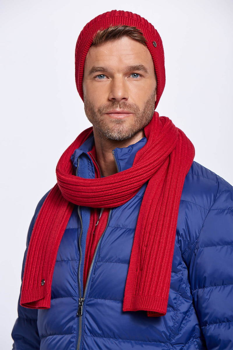 Hemington Kırmızı Merino Yün Su İtici Bere. 4 Hemington Kırmızı Merino Yün Su İtici Bere. 4