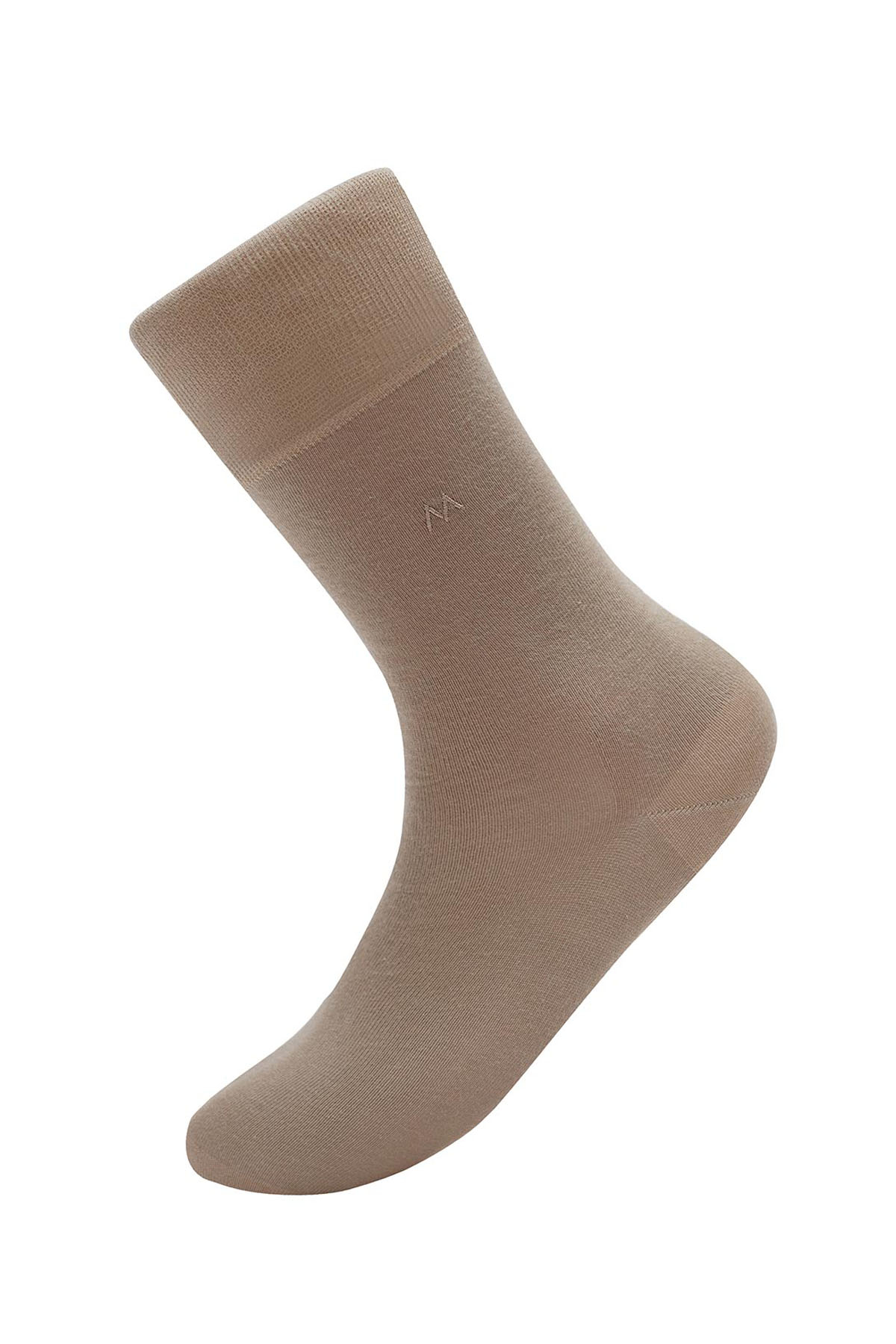 Kum Rengi Pamuklu Yazlık Çorap