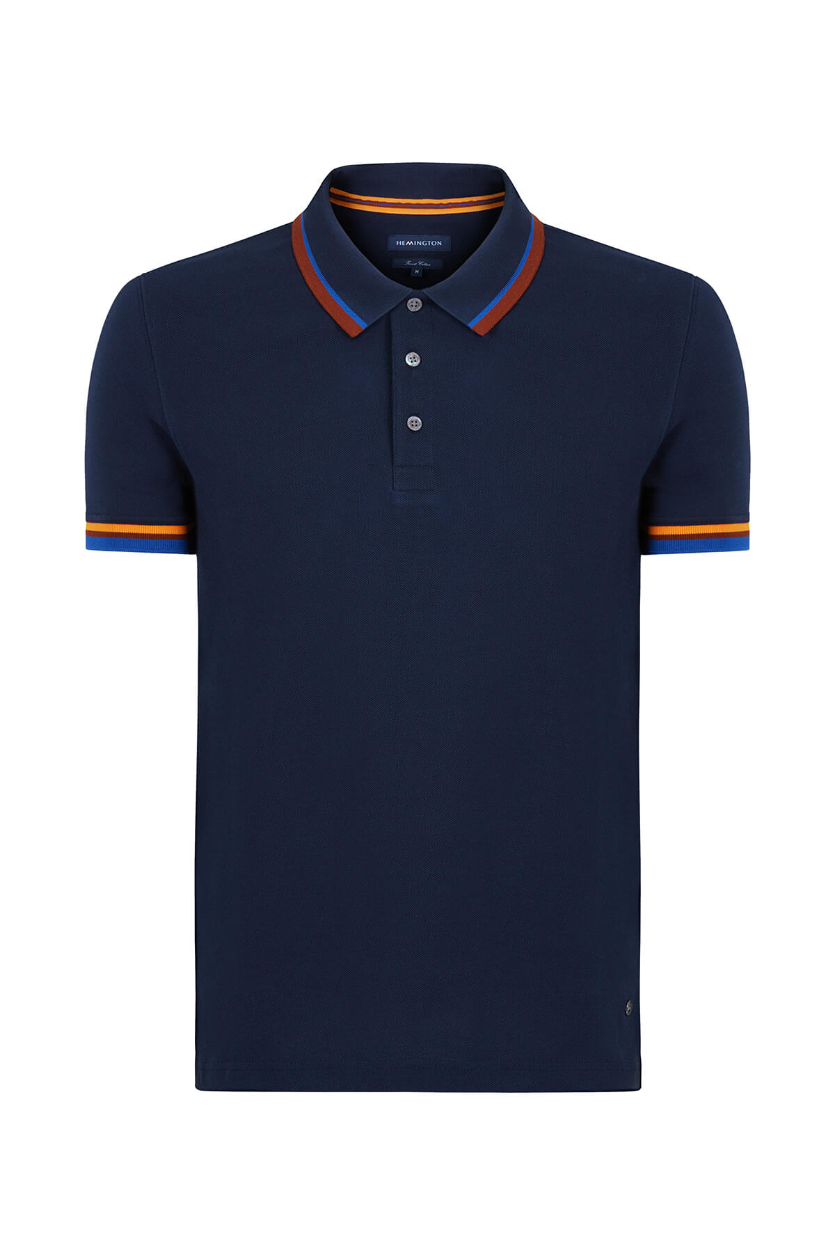 Pike Pamuk Lacivert Polo T-Shirt