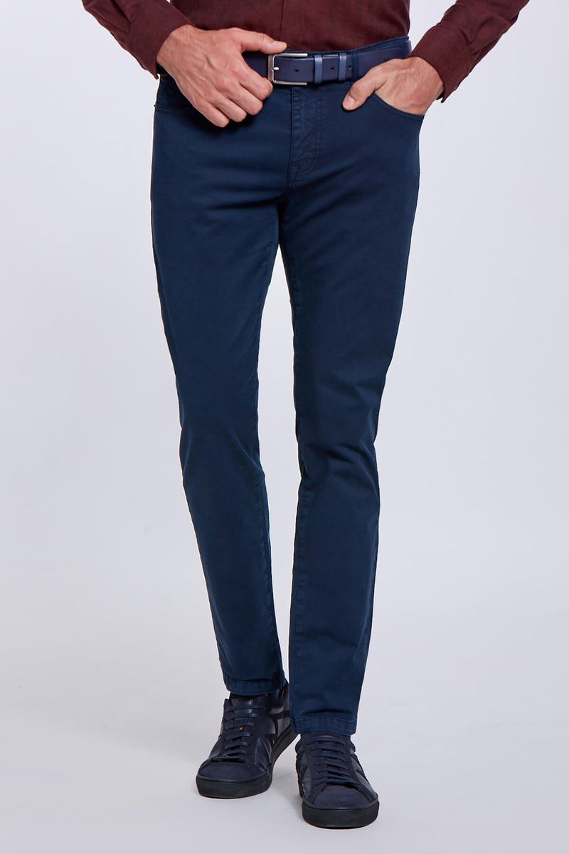 Hemington Slim Fit Lacivert 5 Cep Pantolon. 1 Hemington Slim Fit Lacivert 5 Cep Pantolon. 1