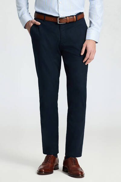 Lacivert Yazlık Chino Pantolon - Hemington