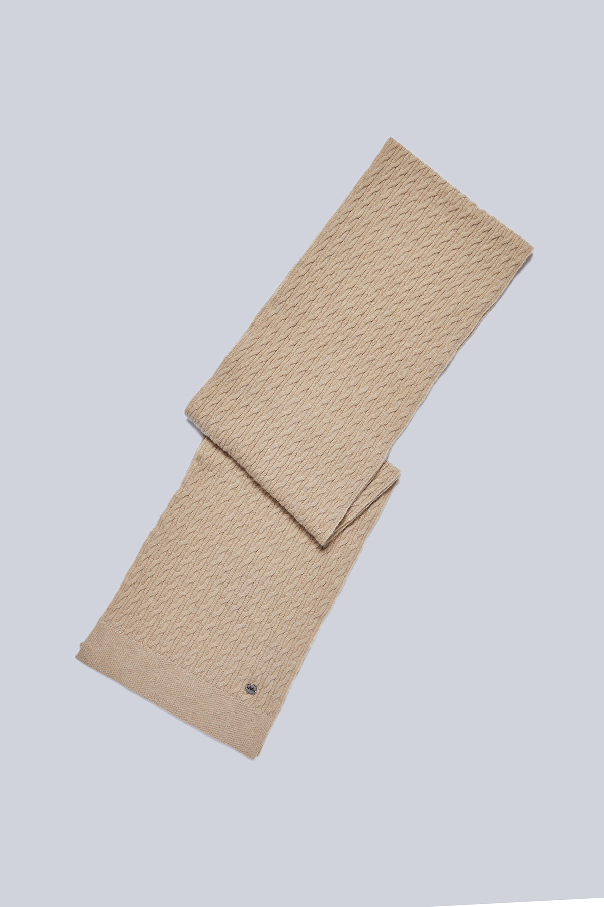 Lambswool Yün Camel Çocuk Atkı