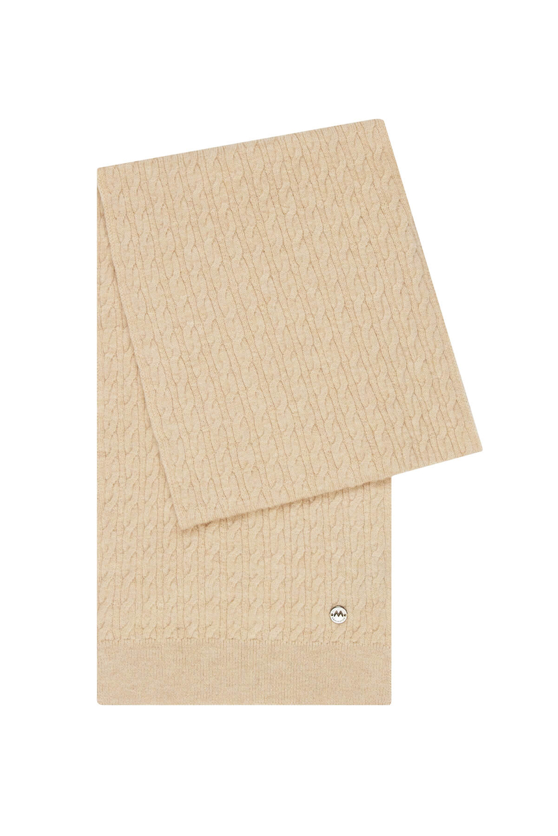 Hemington Lambswool Yün Kum Rengi Atkı. 1 Hemington Lambswool Yün Kum Rengi Atkı. 1