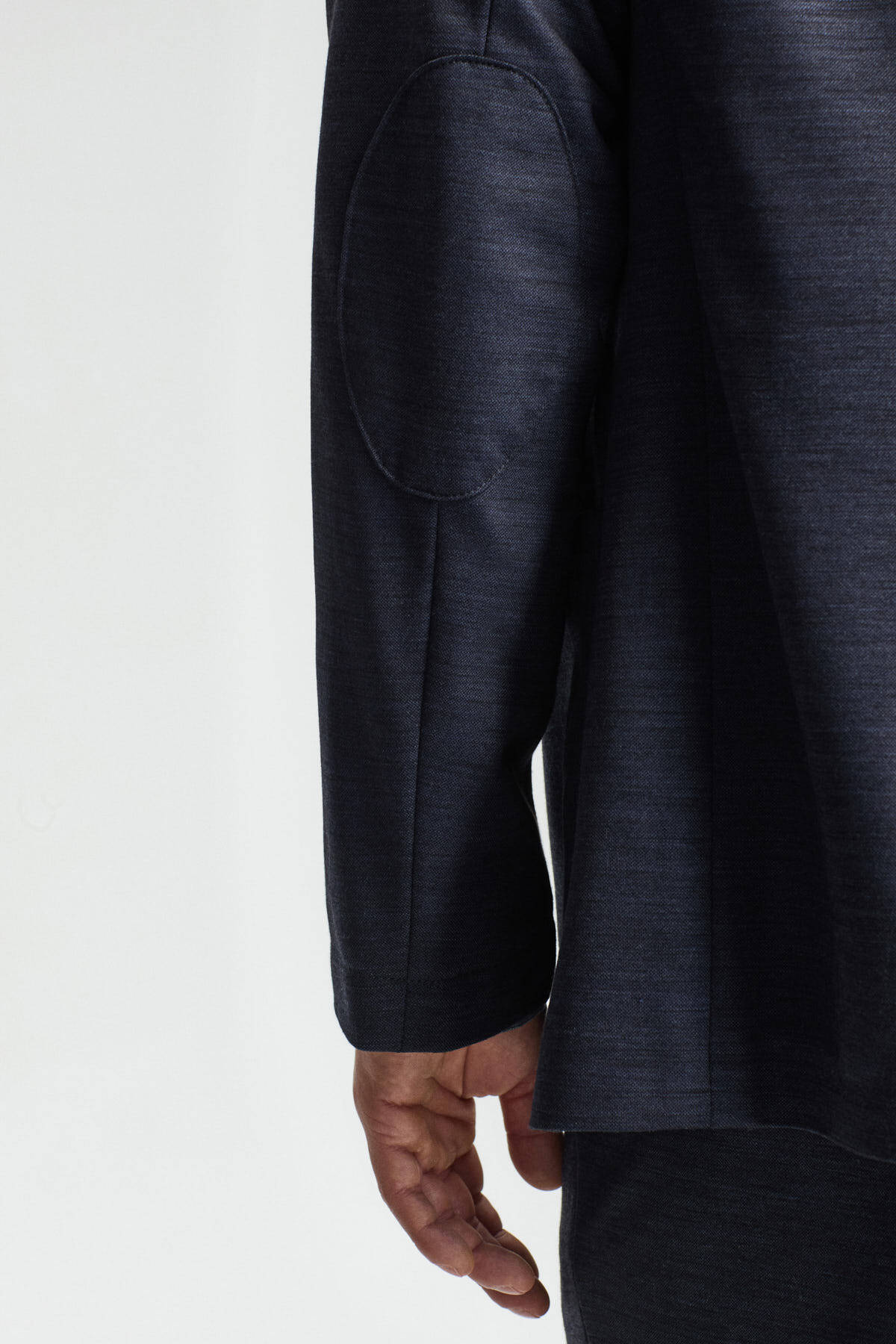 Lyocell Kumaş Lacivert Blazer Ceket