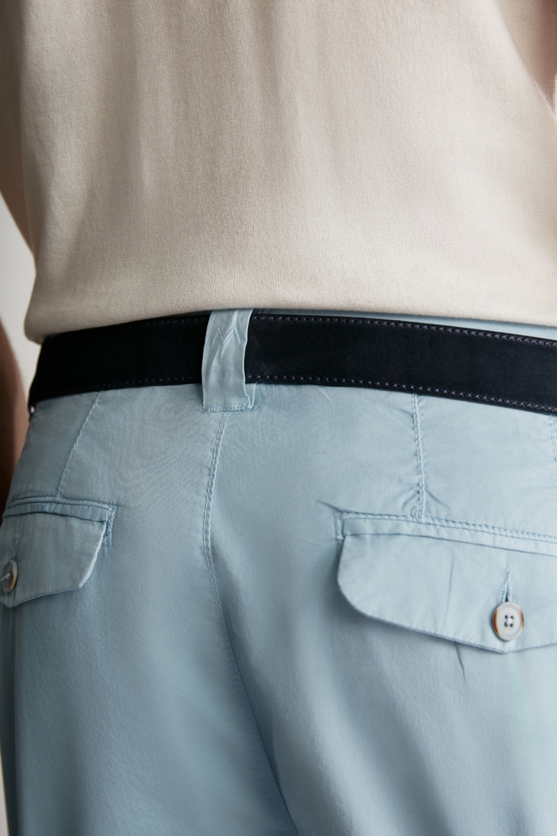 Hemington Mavi Yazlık Chino Pantolon. 7 Hemington Mavi Yazlık Chino Pantolon. 7