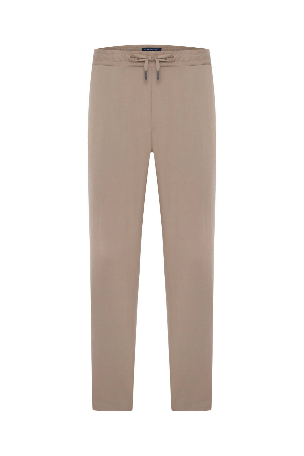Pamuk Karışım Bej Rengi Relax Fit Jogger Pantolon