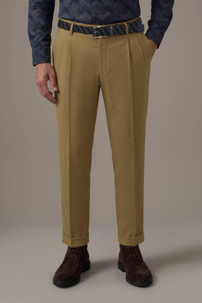 Pamuk Kaşmir Camel Chino Pantolon - Hemington