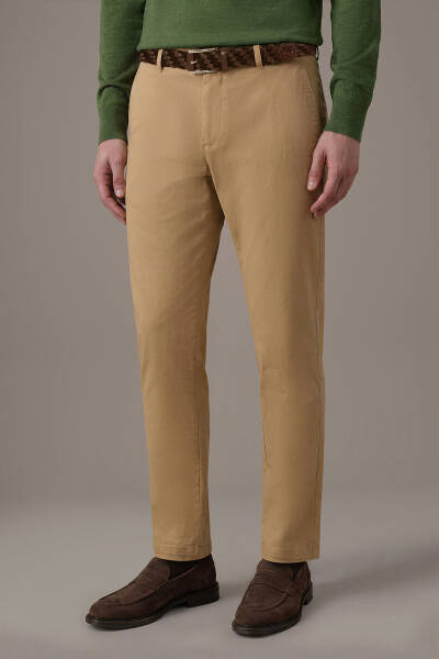 Pamuk Modal Camel Chino Pantolon - Hemington