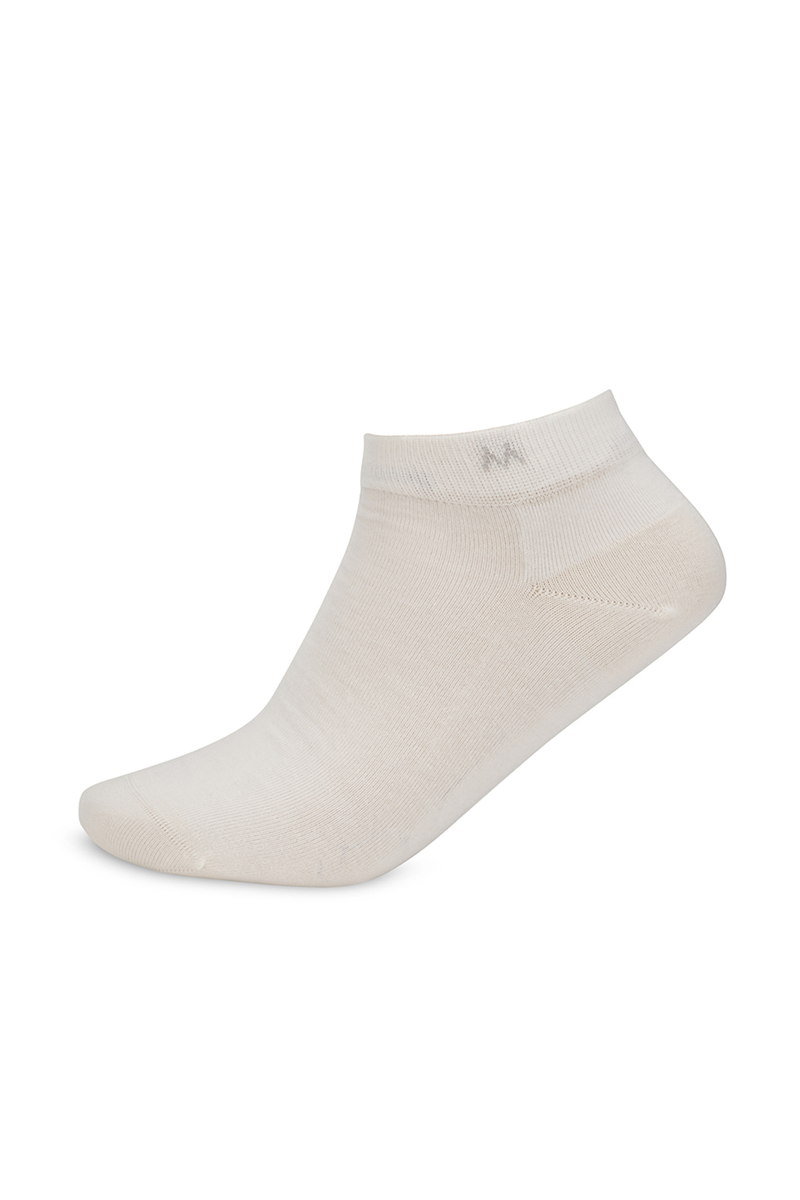 Hemington Pamuklu Beyaz Kısa Sneaker Çorabı. 1