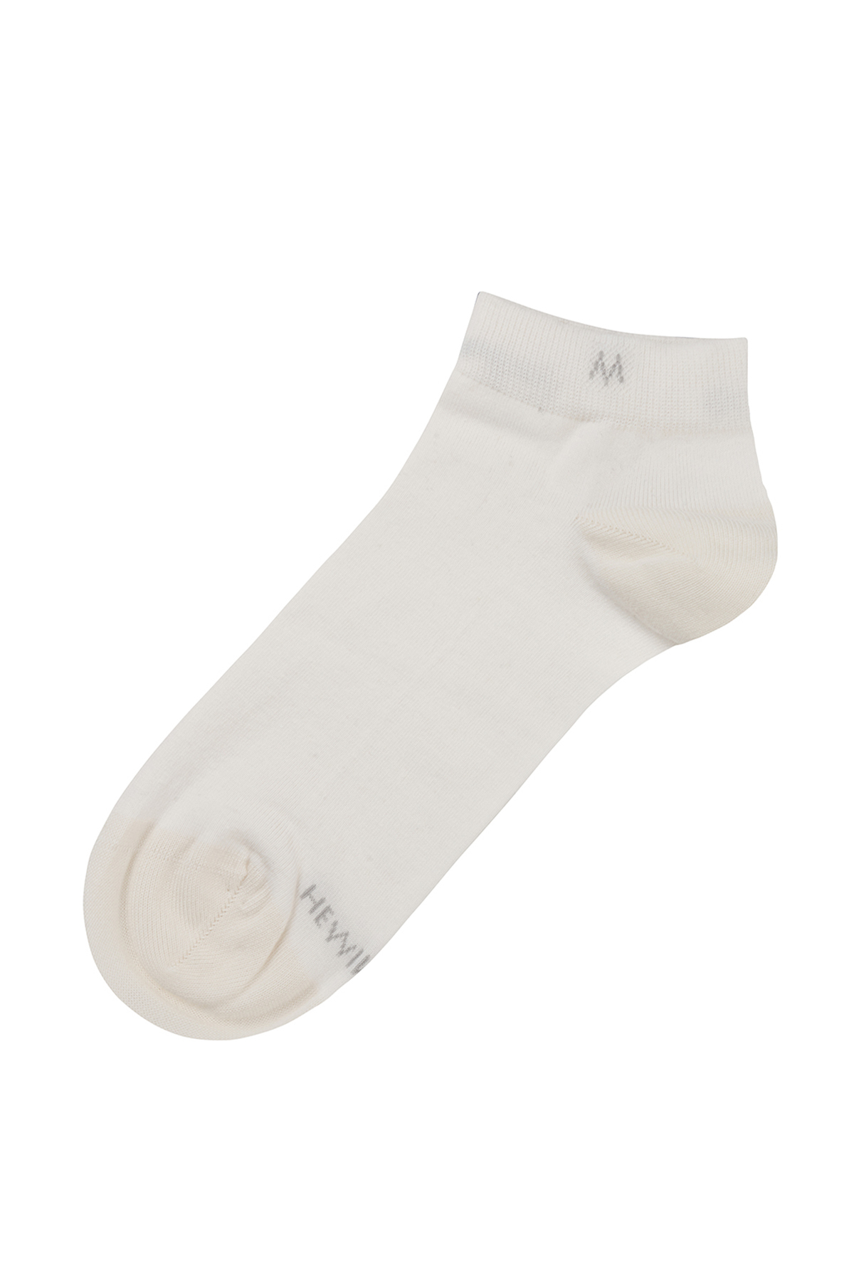 Pamuklu Beyaz Kısa Sneaker Çorabı