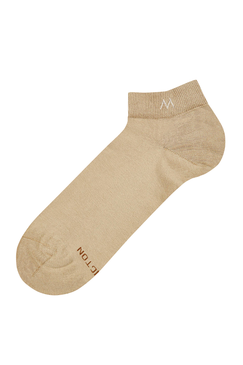 Hemington Pamuklu Camel Kısa Sneaker Çorabı. 2