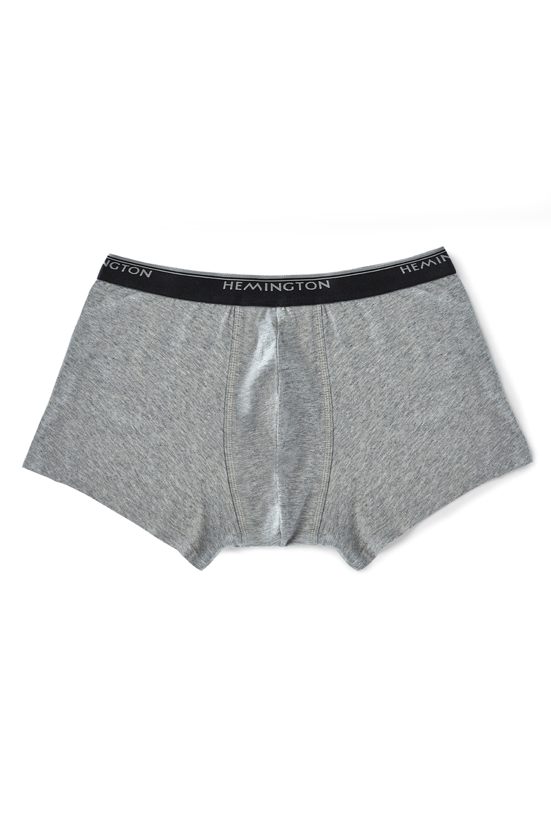 Hemington Pamuklu Gri Boxer. 2