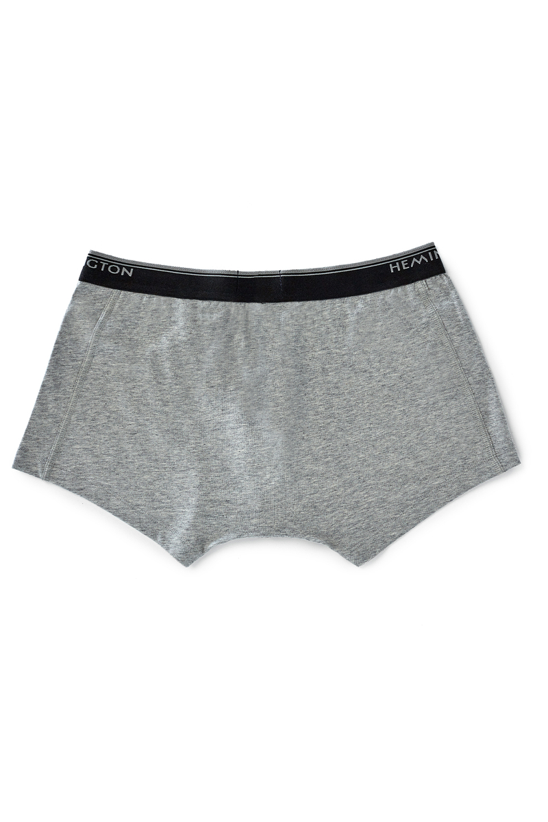 Hemington Pamuklu Gri Boxer. 4