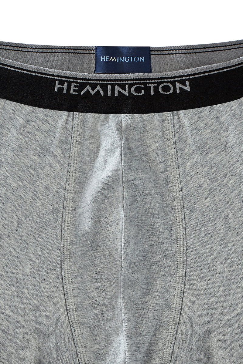 Hemington Pamuklu Gri Boxer. 6