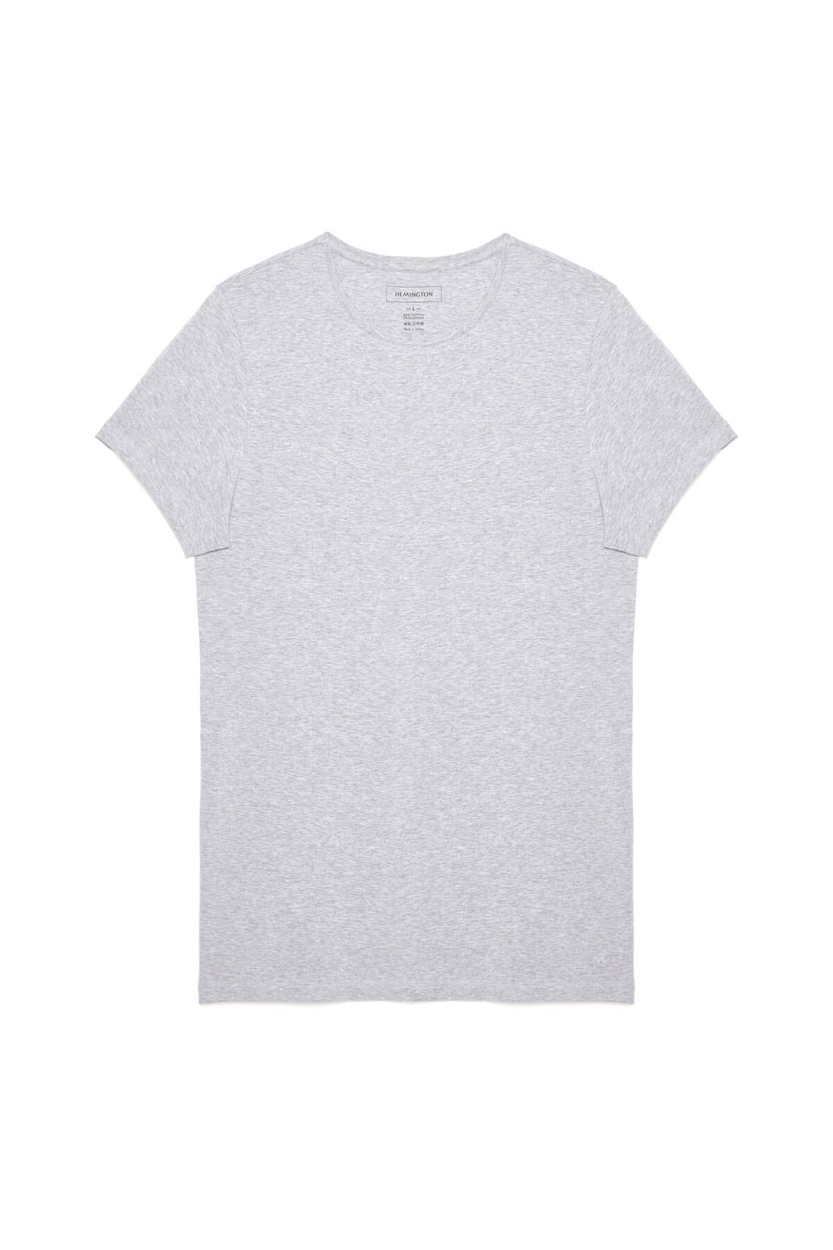 Pamuklu Gri İç Giyim T-Shirt