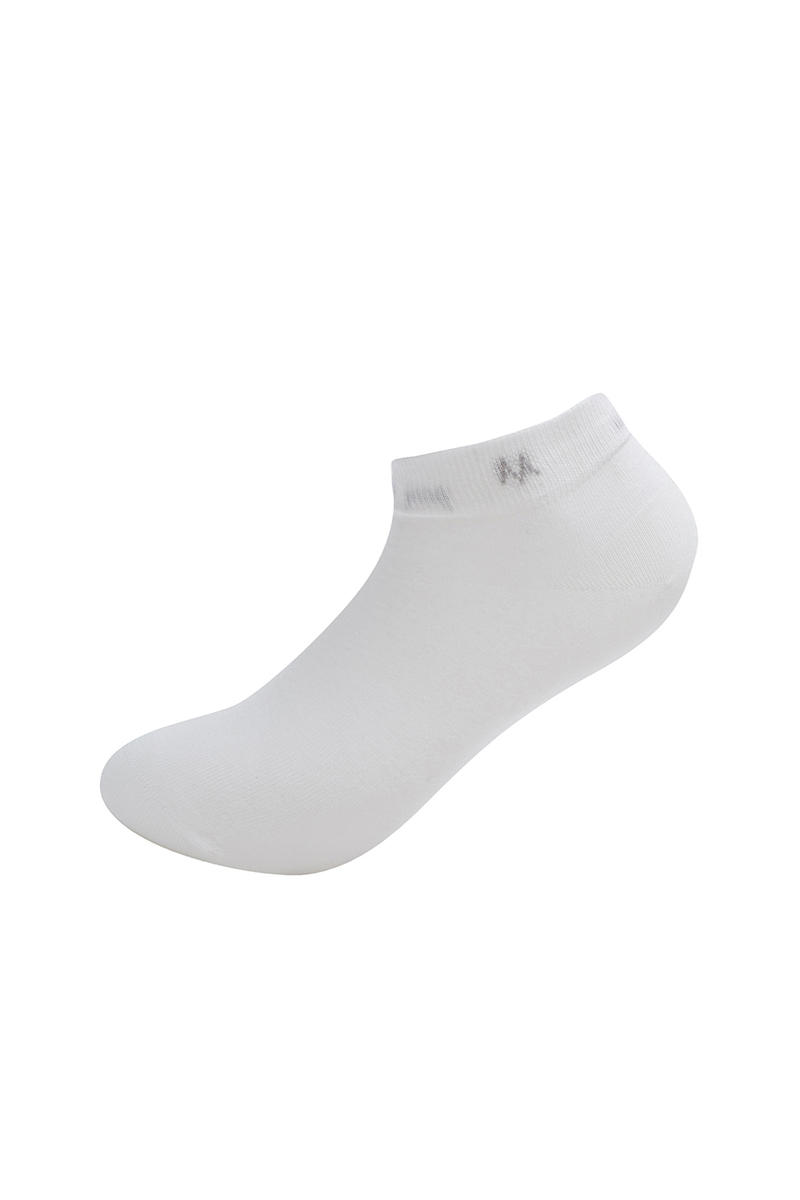 Hemington Pamuklu Kırık Beyaz İkili Sneaker Çorap Seti. 1