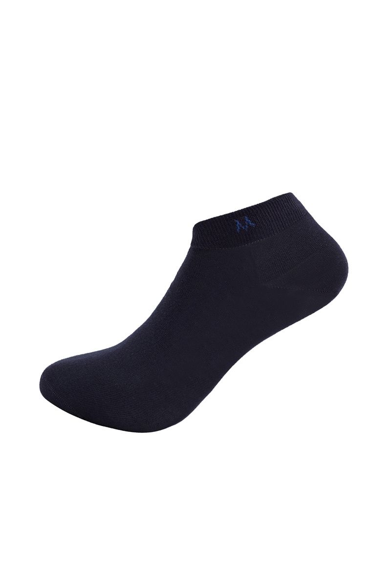 Hemington Pamuklu Lacivert İkili Sneaker Çorap Seti. 1