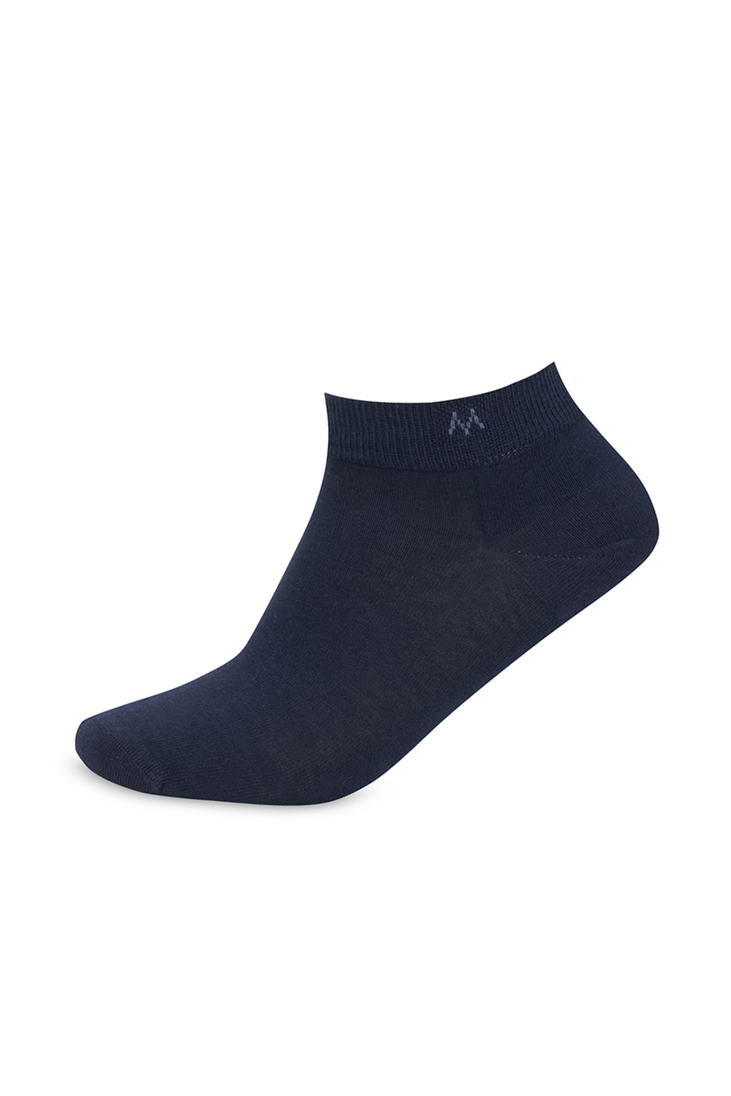 Hemington Pamuklu Lacivert Kısa Sneaker Çorabı. 1